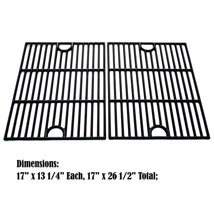 Direct Store Parts DC104 Polished Porcelain Coated Cast Iron Cooking Grid Replacement Kenmore,Uniflame,K-Mart,Nexgrill,Uberhaus Gas Grill - Grill Parts America