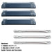 Direct Store Parts Kit DG255 Replacement, Repair Kit (3-Pack) Stainless Steel Burners & Porcelain Steel Heat Plates - Grill Parts America