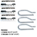 Direct Store Parts Kit ReplacementGas Grill Burner and Heat Plate - 3 Pack (Stainless Steel Burner + Stainless Steel Heat Plate) - Grill Parts America