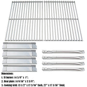 Direct Store Parts Kit (Stainless Steel Burner + Stainless Steel Heat Plate + Solid Stainless Steel Cooking Grid) - Grill Parts America