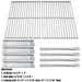 Direct Store Parts Kit (Stainless Steel Burner + Stainless Steel Heat Plate + Solid Stainless Steel Cooking Grid) - Grill Parts America