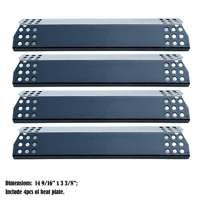 Nexgrill Direct store Parts DP129 (4-Pack) Porcelain Steel Heat Shield/Heat Plates Replacement Sunbeam - Grill Parts America
