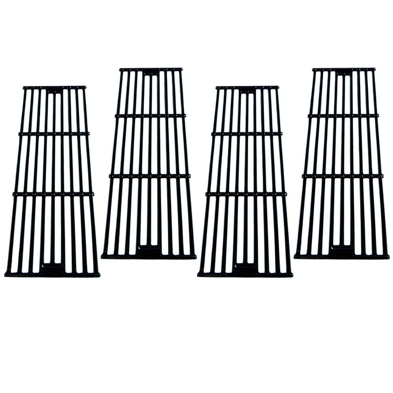 Direct Store Parts DC114 (4-Pack) Polished Porcelain Coated Cast Iron Cooking Grid Replacement Chargriller, King Griller Gas Grill (4) - Grill Parts America