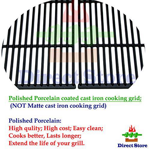 Direct Store Parts DC121 Polished Porcelain Coated Cast Iron Cooking Grid Replacement Charbroil,Kenmore,Master Chef Gas Grill - Grill Parts America