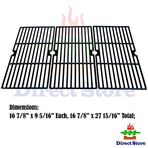 Direct Store Parts DC121 Polished Porcelain Coated Cast Iron Cooking Grid Replacement Charbroil,Kenmore,Master Chef Gas Grill - Grill Parts America