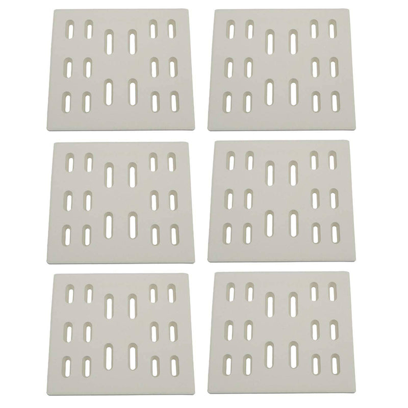 Direct store Parts DF101 (6PACK) Replacement Ceramic Radiant Flame Tamer - Grill Parts America