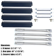 Direct store Parts Kit DG101 Replacement Charbroil Gas Grill Burners,Heat Plates and Crossover Tubes - Grill Parts America