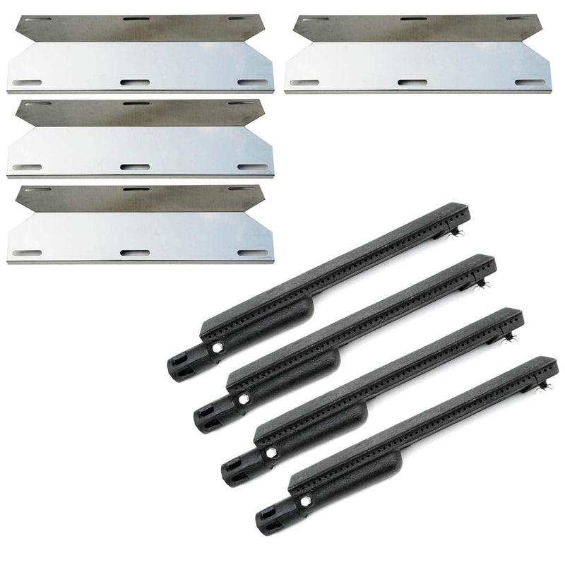Direct store Parts Kit DG224 Replacement Jenn Air Gas Grill Repair Kit Gas Grill Burner and Heat Plate- 4 Pack - Grill Parts America