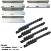 Direct store Parts Kit DG224 Replacement Jenn Air Gas Grill Repair Kit Gas Grill Burner and Heat Plate- 4 Pack - Grill Parts America