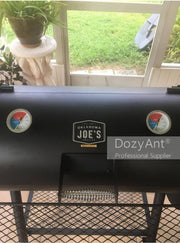 DOZYANT 3 1/8 Inch Barbecue Charcoal Grill Smoker Temperature Gauge Pit BBQ Thermometer Fahrenheit - Grill Parts America