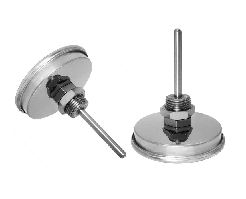 DOZYANT 3 1/8 Inch Barbecue Charcoal Grill Smoker Temperature Gauge Pit BBQ Thermometer Fahrenheit - Grill Parts America