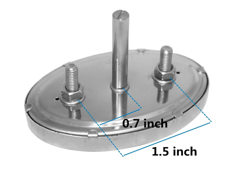 DOZYANT Stainless Steel Lid Thermometer Gas Grill Temperature Gauge Heat Indicator 22551 Nexgrill - Grill Parts America