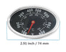 DOZYANT Stainless Steel Lid Thermometer Gas Grill Temperature Gauge Heat Indicator 22551 Nexgrill - Grill Parts America