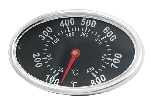 DOZYANT Stainless Steel Lid Thermometer Gas Grill Temperature Gauge Heat Indicator 22551 Nexgrill - Grill Parts America