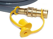 DOZYANT 12 Feet 3/8 inch ID Natural Gas Grill Hose with Quick Connect Propane Gas Hose Assembly - Grill Parts America