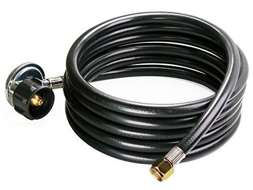 DOZYANT Vertical 12 Feet Propane Regulator and Hose Universal Grill Regulator Replacement Parts, QCC1 Hose and Regulator - Grill Parts America