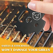 BBQ Grill Scraper Stocking Stuffers - Grate Grilling and Bottle Opener - Grill Parts America