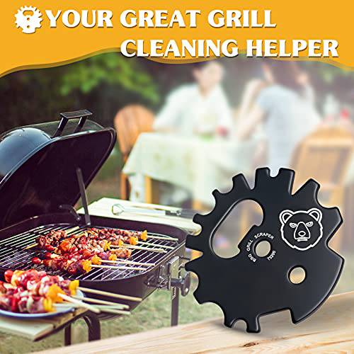 BBQ Grill Scraper Stocking Stuffers - Grate Grilling and Bottle Opener - Grill Parts America