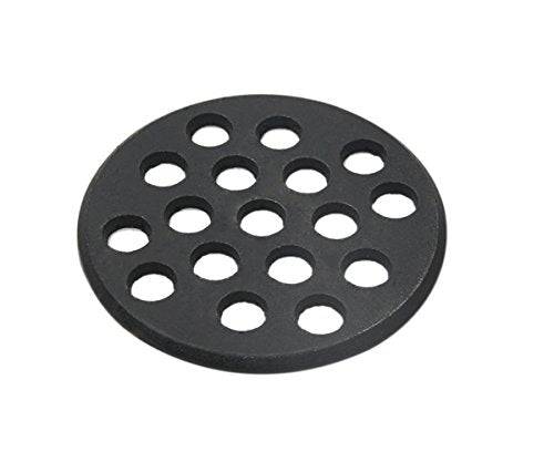 Dracarys Round Cast Iron Grate, BBQ high Heat Charcoal Plate fit for Small and Mini Big - Grill Parts America