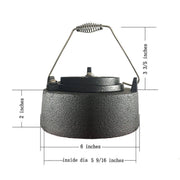 Dracarys Cast Iron Vented Chimney Cap for Big Green Egg Dual Function Metal Top - Grill Parts America