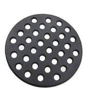 Dracarys Round cast Iron fire Grate, BBQ high Heat Charcoal Plate for Large Big Green Egg - Grill Parts America