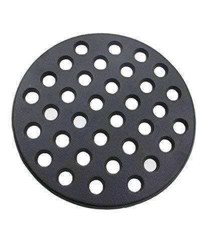 Dracarys Round cast Iron fire Grate, BBQ high Heat Charcoal Plate for Large Big Green Egg - Grill Parts America