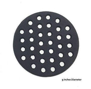 Dracarys Round cast Iron fire Grate, BBQ high Heat Charcoal Plate for Large Big Green Egg - Grill Parts America