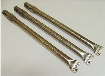 30501016 Stainless Steel Burner Tube Set for 3 Burner Ducane Affinity Gas Grills - Grill Parts America