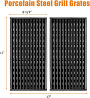 Heat Plates & Cooking Grates for Charbroil Tru-Infrared 2 Burner