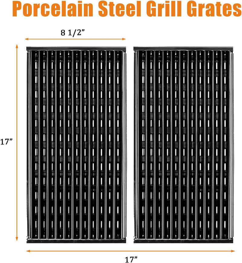 Heat Plates & Cooking Grates for Charbroil Tru-Infrared 2 Burner