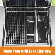 Heat Plates & Cooking Grates for Charbroil Tru-Infrared 2 Burner