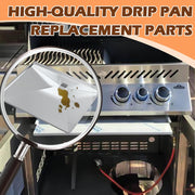 Grease Tray Replacement for Napoleon Legend LEX 485 485RSIB Series Grill Replacement Parts, Grill BBQ Drip Pan Tray for Napoleon N010-0501-M01 N010-0501-M05 Grill Grease Catcher Accessories