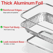 20 Pack Drip Pans Liners for Most Monument Grills 24367 13762 Accessories