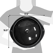Elite Gourmet EMG-980B Smokeless Electric Tabletop Grill 14", Black - Grill Parts America