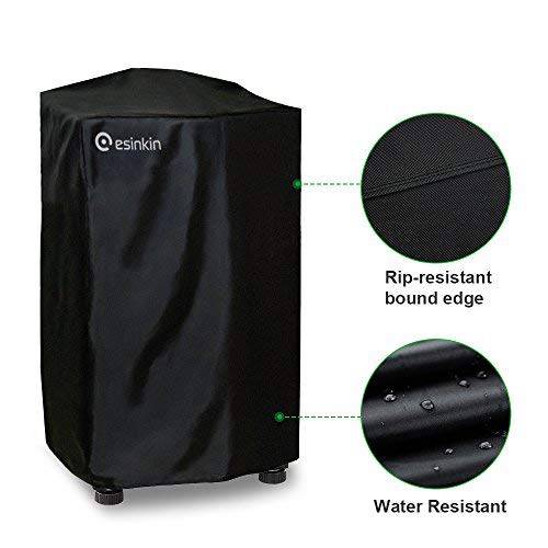 Esinkin 40-Inch Waterproof Electric Smoker Cover for Masterbuilt 40 Inch Electric Smoker, Durable and Conveninet, Black - Grill Parts America
