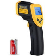 Etekcity Infrared Thermometer 1080 Non-Contact Digital Temperature Gun for Cooking, 58℉ to 1022℉ (-50℃ to 550℃), Yellow and Black - Grill Parts America