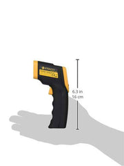 Etekcity Infrared Thermometer 1080 Non-Contact Digital Temperature Gun for Cooking, 58℉ to 1022℉ (-50℃ to 550℃), Yellow and Black - Grill Parts America