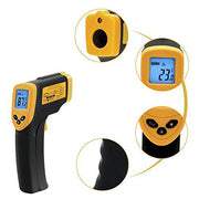 Etekcity Infrared Thermometer 1080 Non-Contact Digital Temperature Gun for Cooking, 58℉ to 1022℉ (-50℃ to 550℃), Yellow and Black - Grill Parts America