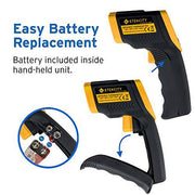 Etekcity Infrared Thermometer 1080 Non-Contact Digital Temperature Gun for Cooking, 58℉ to 1022℉ (-50℃ to 550℃), Yellow and Black - Grill Parts America