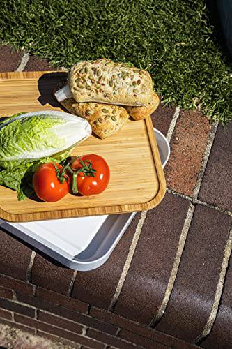 Everdure Cube Portable Charcoal Grill, Tabletop BBQ, Khaki - Grill Parts America