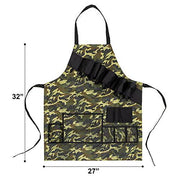 EZ Drinker Grill Master Grill Apron and Accessory Holds Beverages and Tools, Camouflage - Grill Parts America