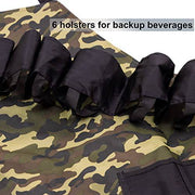 EZ Drinker Grill Master Grill Apron and Accessory Holds Beverages and Tools, Camouflage - Grill Parts America