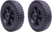 2Pack 6 Inch Grill Wheel BBQ Trolley Wheels Universal Wheels for Gas Grills