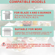 Full Size Griddle Insert for Blaze 4/5 Burner BLZ-4LTE BLZ-5 Grill Parts