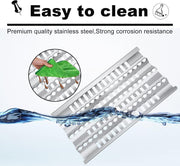 18” Grill Heat Plates Shield Grill Burners Radiant Tray for DCS Grills 27DBQR, DCS 36 BGB36-BQARL, 48 BGB48-BQARL, 30 BGB30-BQR-L, Dynamic Cooking Systems Gas Grill Replacement Parts
