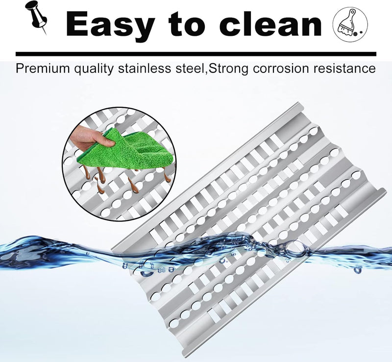 18” Grill Heat Plates Shield Grill Burners Radiant Tray for DCS Grills 27DBQR, DCS 36 BGB36-BQARL, 48 BGB48-BQARL, 30 BGB30-BQR-L, Dynamic Cooking Systems Gas Grill Replacement Parts