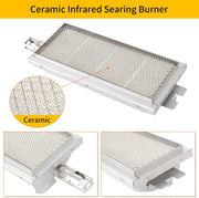 20505 Infrared Searing Burner for Bull Grill Replacement Parts for Bull Angus Brahma Lonestar Outlaw Renegade Bullet and Premium 7 Burner Grill Sear Burner for Bull BBQ Grill Accessories