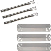 Grill Master Replacement Parts for 720-0737, 720-0769 Models - Heat Plate, Burner Shield & Flame Deflectors