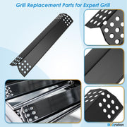 Replacement Parts Kit for Expert Grill 3 Burner 720-0988EC, Heat Shield and Burner Kit for Expert Grill Parts 720-0988EG, Expert Grill Replacement Parts 3 Burner XG1136207123009