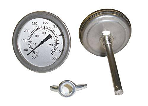 F&C 3" BBQ Smoker/Pit/Grill Thermometer Temp Gauge - Grill Parts America